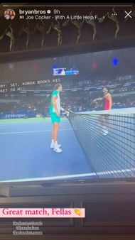 Bob Bryan's Instagram story